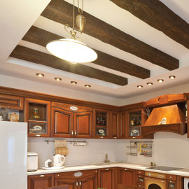 Rustic Faux Wood Beam Collection