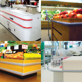 Impact Protection for Fixtures and Checkout Counters
