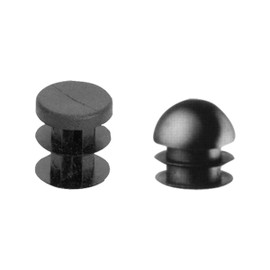 Round Universal Gauge End Caps for Tubing