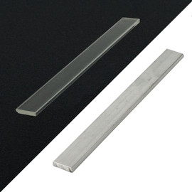 Rectangular Acrylic and Aluminum Bar