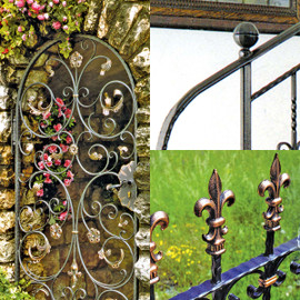 Finials, Spear Points, Spheres and Flowers