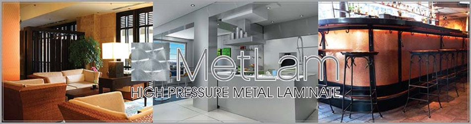 MetLam High Pressure Metal Decorative Laminate
