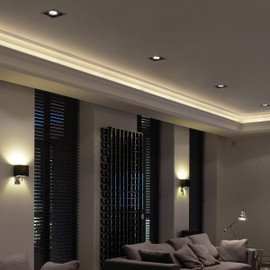 Crown Mouldings for Indirect Lighting by Orac Decor