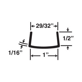 1in | U Channel Moulding