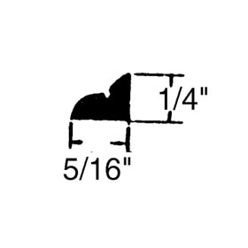 1/4in x 5/16in | Staple Type Panel and Glass Retainer | 102-680 Series