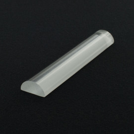 Clear Acrylic Half Round Rod | 6ft Length