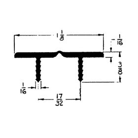 1/2in | Tee Kerf Polypro Plastic Hinge