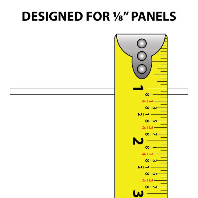 1/8in | Polypro Panel Hinge