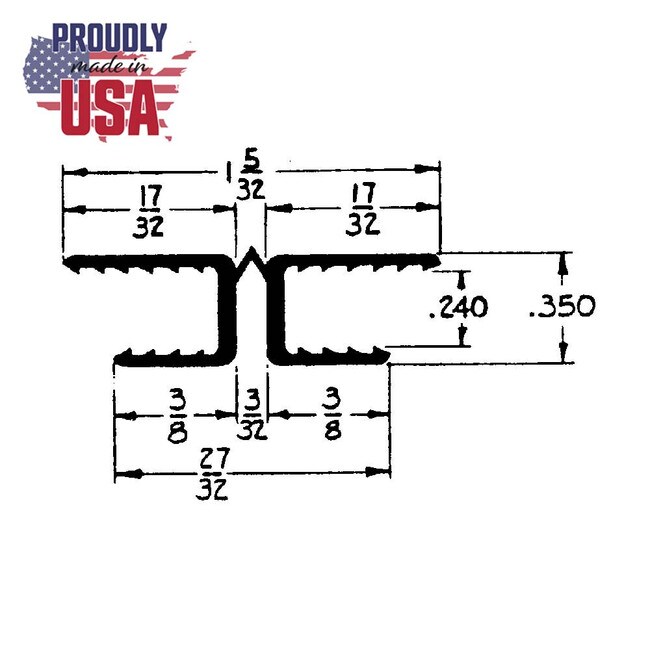 1/4in | Polypro Panel Hinge