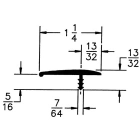 1-1/4in Flexible Polyethylene | OffsetBarb Tee Moulding