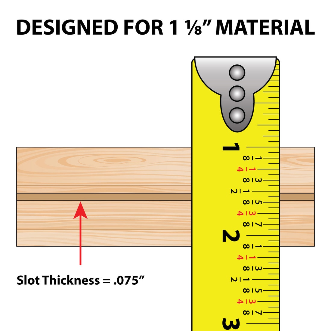 1-1/8in Flexible Polyethylene | Center Barb Tee Moulding