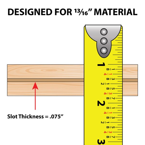 13/16in Flexible Polyethylene | Center Barb Tee Moulding
