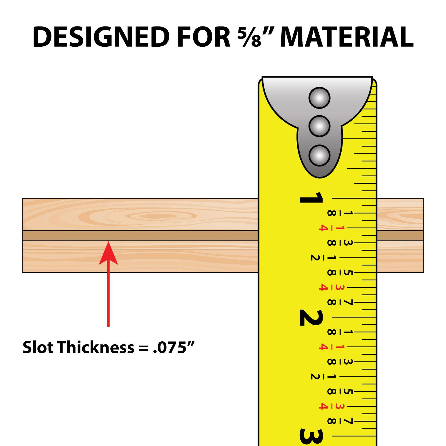 5/8'' Center Barb Tee Molding Parent