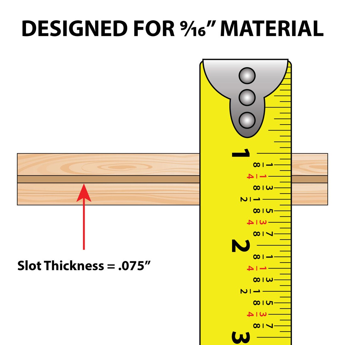 9/16in Flexible Polyethylene | Center Barb Tee Moulding