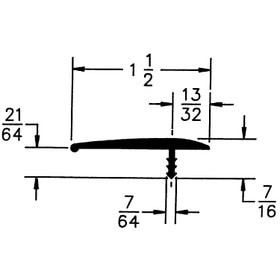1-1/2in Flexible Polyethylene | OffsetBarb Tee Moulding