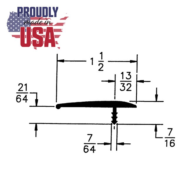 1-1/2in Flexible Polyethylene | OffsetBarb Tee Moulding