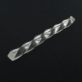 Clear Acrylic | Square Spiral Rod