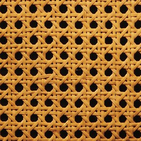 2ft W x 3/8in Mesh Real Cane Insert Panel 50ft Long Roll
