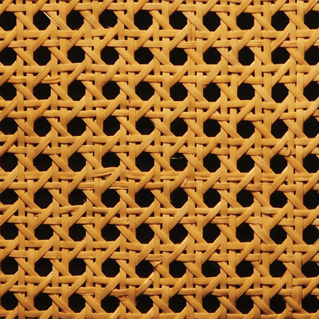 2ft W x 50ft Long Roll Real Cane Insert Panel | 3/8in Mesh | Sold by the Square Foot, Full Roll is 100 Square Feet