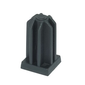 1in x 18 - 20 Gauge | Square Plastic Socket for 7/16 Stem