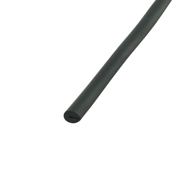 1/32in | Black Dense Neoprene Rubber | Flexible U Channel Moulding | 100ft to 500ft Coil | 113-1001 Series