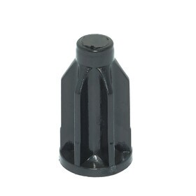 1in x 20 Gauge | Round Plastic Socket for 5/16 Stem