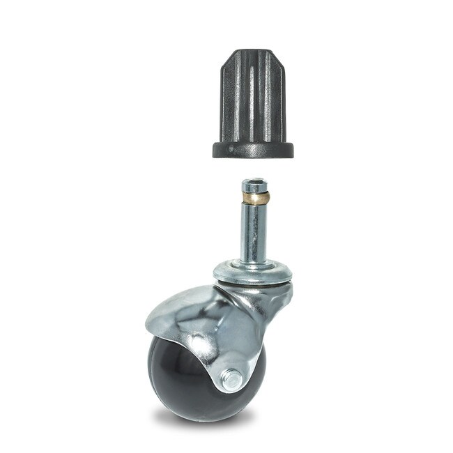 1-1/4in x 18 Gauge | Round Plastic Socket for 7/16 Stem