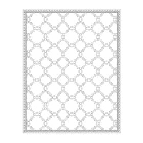 20in H x 17-1/4in W x 1-1/4in Deep | Resin Ceiling Concept