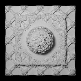 Resin Artisan Collection Ceiling Tile | 16-1/2in Sq x 6-1/2in Deep | 12-120-CEIL Series
