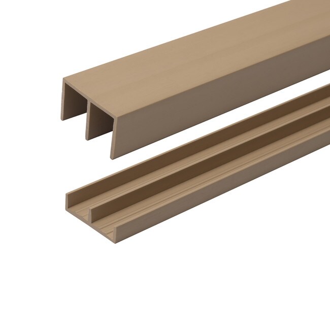 Sliding Door Track for 1/2in W Panels | Sold As Upper Track, Lower Track and As Set