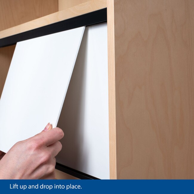 Sliding Door Track for 1/4in W Panels | Sold As Upper Track, Lower Track and As Set