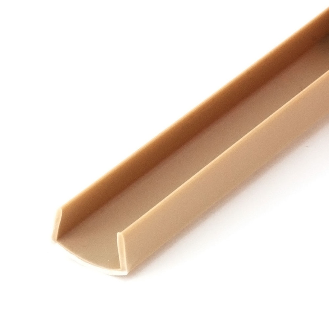 1/2in | Rigid Styrene | U Channel Moulding | 121 Series