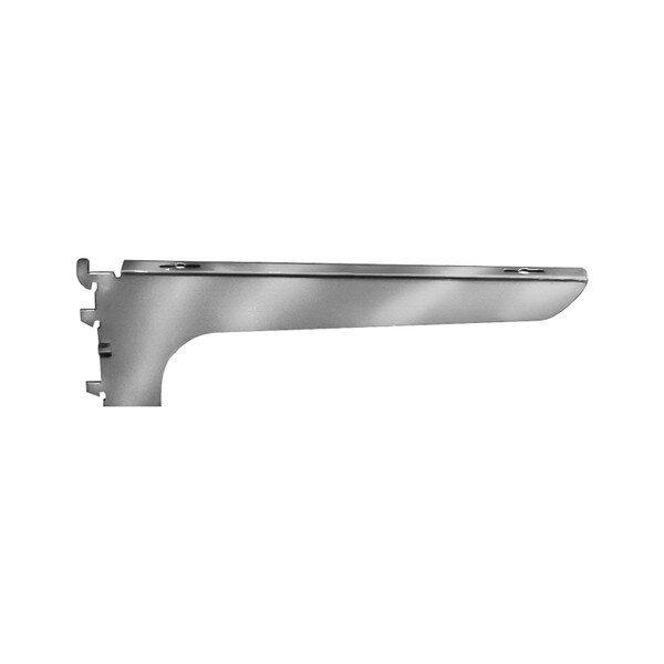 Satin Zinc | Wood Shelf Bracket