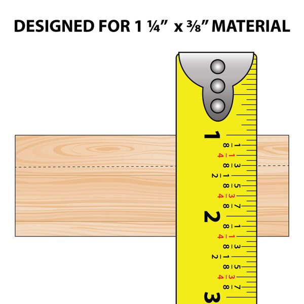 1-1/4in x 3/8in x 3/64in (.040in) Thick | Styrene Uneven Leg | 90° Angle Moulding