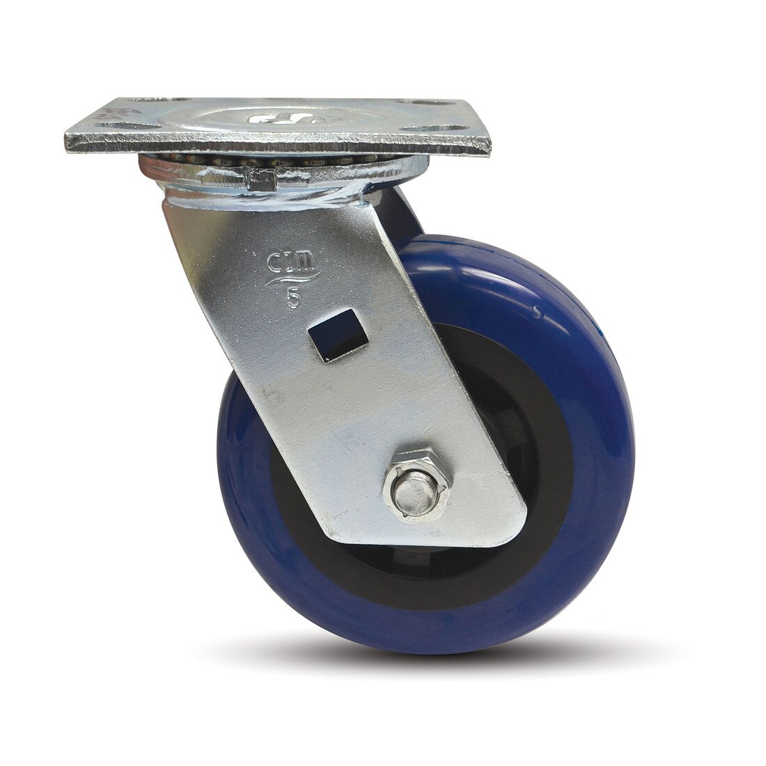 Swivel Heavy Duty Institutional Caster | 3-7/8in x 4-1/2in Top Plate