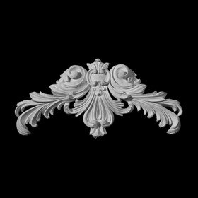Resin Artisan Collection Center Applique | 15-111-CP Series