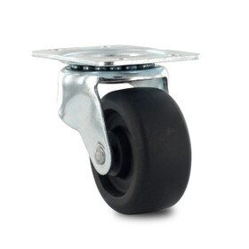 Black Polypropylene Swivel 100 Series Industrial Caster