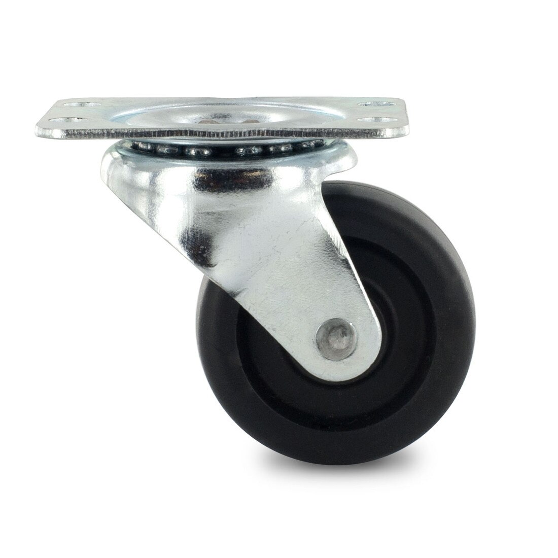 Black Polypropylene Swivel 100 Series Industrial Caster