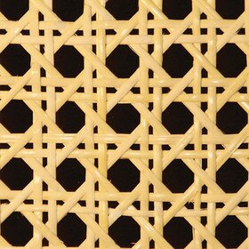 2ft W x 50ft Long Roll Real Cane Insert Panel 50ft Long Roll | 1/2in Mesh | Sold by the Square Foot, Full Roll is 100 Square Feet