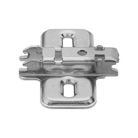Blum 0mm One Piece Wing Plate for Frameless Cabinet Screw On Hinge | 173L6100 Series