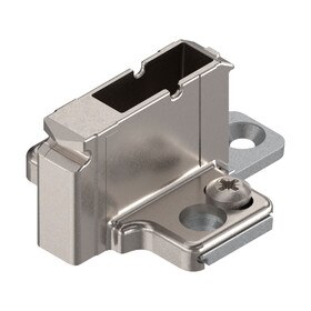 Blum 18mm Two Piece Wing Plate for Frameless Cabinet Screw On Hinge