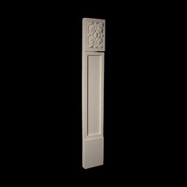 35-3/4 High x 5-1/4" Wide x 1-1/4" Deep Resin Column | 18-131BR-COLM Series