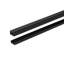 Sliding Door Track for 1/8in W Panels | Sold As Upper Track, Lower Track and As Set