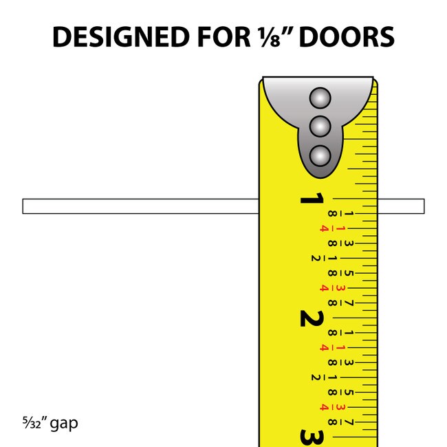 Sliding Door Track for 1/8in W Panels | Sold As Upper Track, Lower Track and As Set