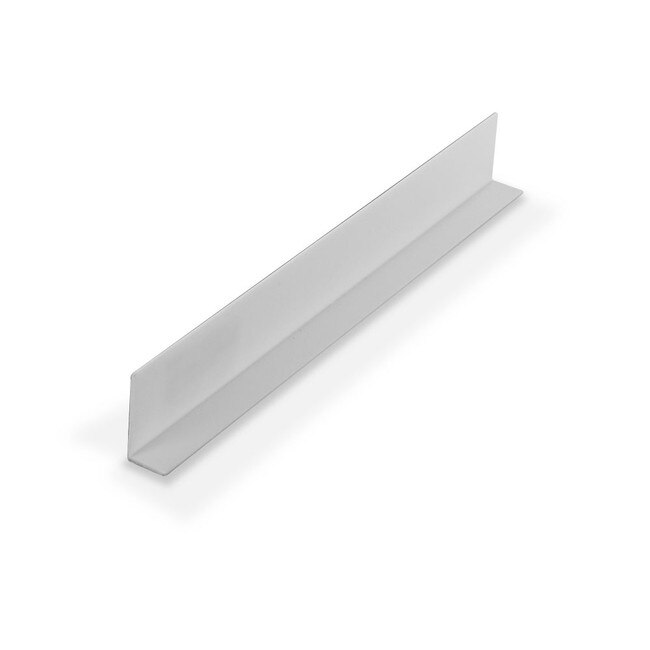 Color Plastic Corner Trim Moulding 1in x 1/2in x 3/64in (.040in) Thick