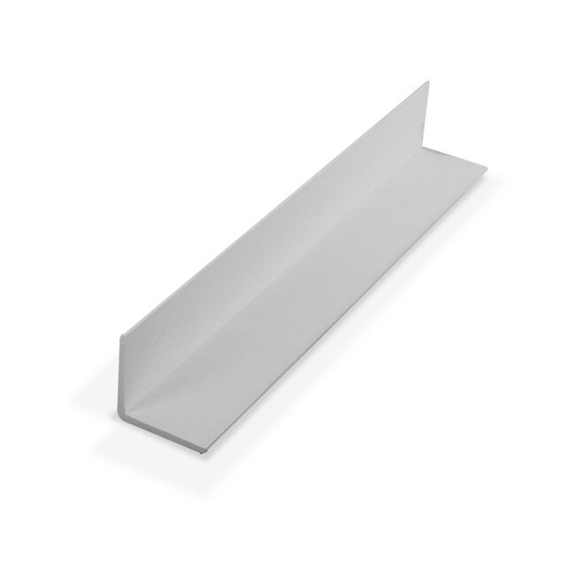 1-1/4in x 1-1/4in x 7/64in (.100in) Thick | Styrene Even Leg | 90° Angle Moulding