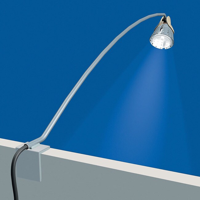 Klem Paneo LED Exhibit and Display Arm Light | Warm White 2700K-3500K 75 Watts | 290 Lumens Per Fixture 120 ETL