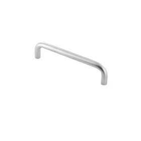 Matte Chrome Wire Pull 4"C/C X 8mm Dia