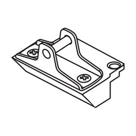 Blum AVENTOS HK-XS Screw-On Lift System Cabinet Door Mounting Plate