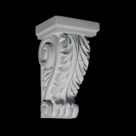 3-1/4" Wide x 6-1/4" High Unfinished Polymer Resin Corbel